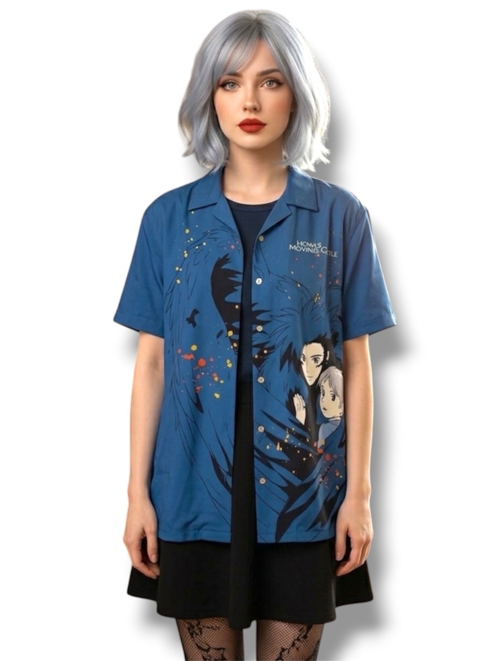 Studio Ghibli Howl's Moving Castle Sophie & Howl Woven Button-Up